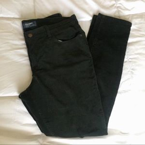 Dark Green Corduroy Pants